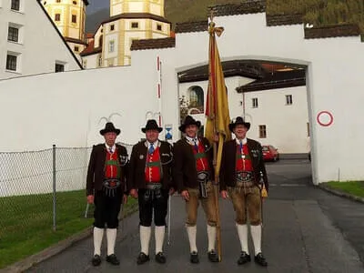 Requiem für Otto von Habsburg in Stams am 10.07.20 Bild 12